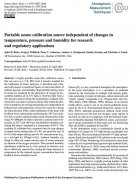 便攜式臭氧校準(zhǔn)源不受溫度、壓力和濕度變化的